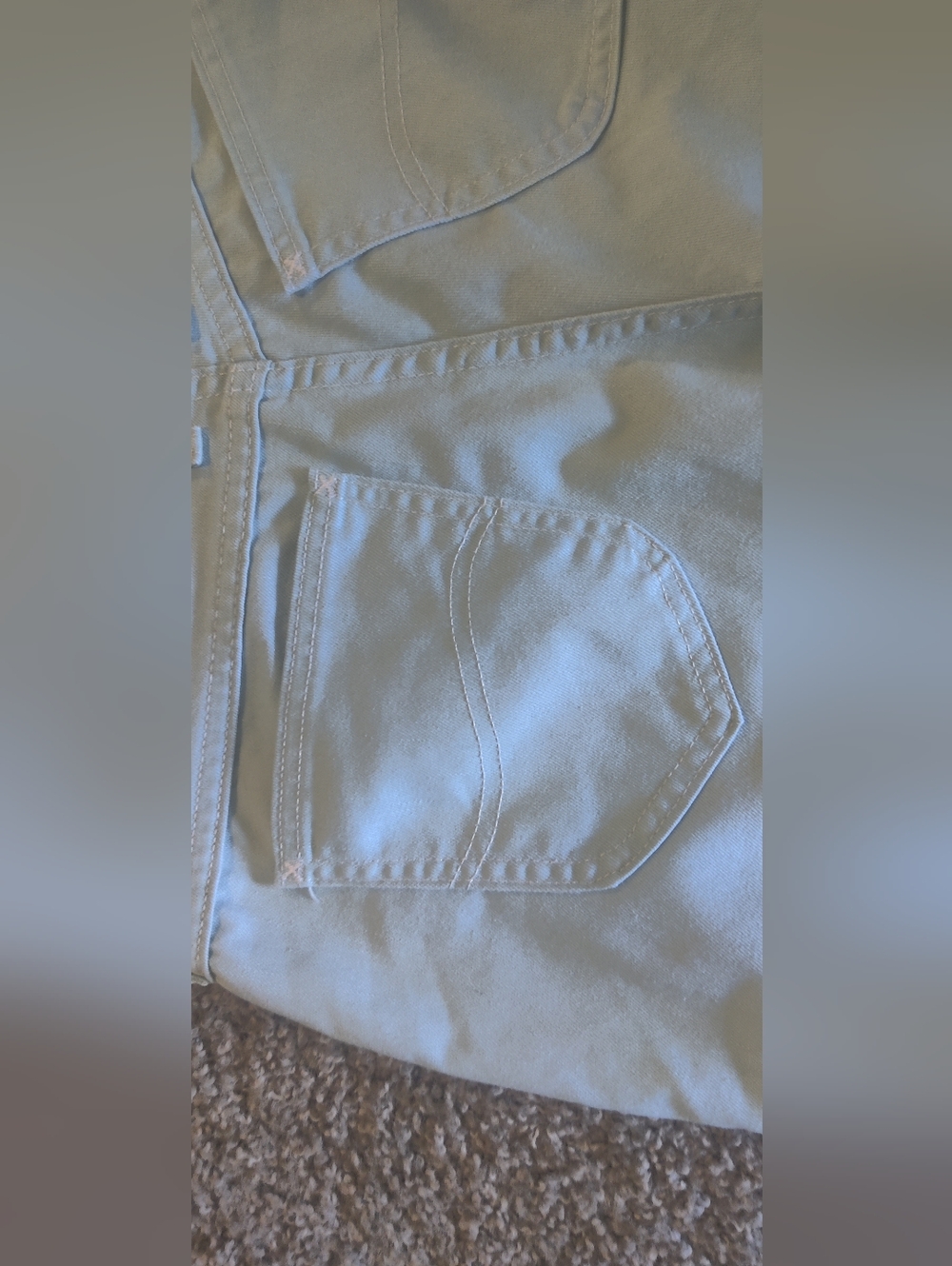 Lee Women's Straight-Leg Jeans in Light Green - Picture 7 of 9